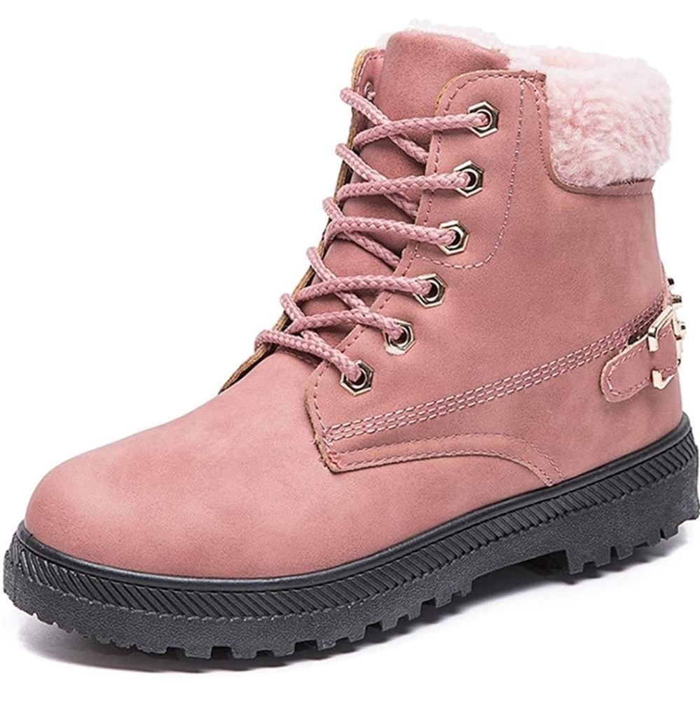 🆕️waterproof Anti Slip Winter Boots Pink - Picture 1 of 6